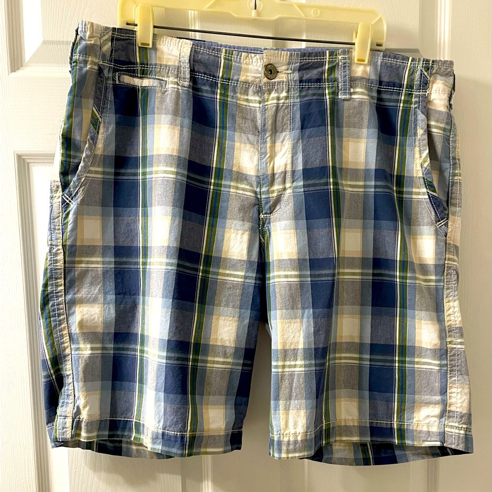 LEE Vintage Chino Plaid Shorts Men’s 38